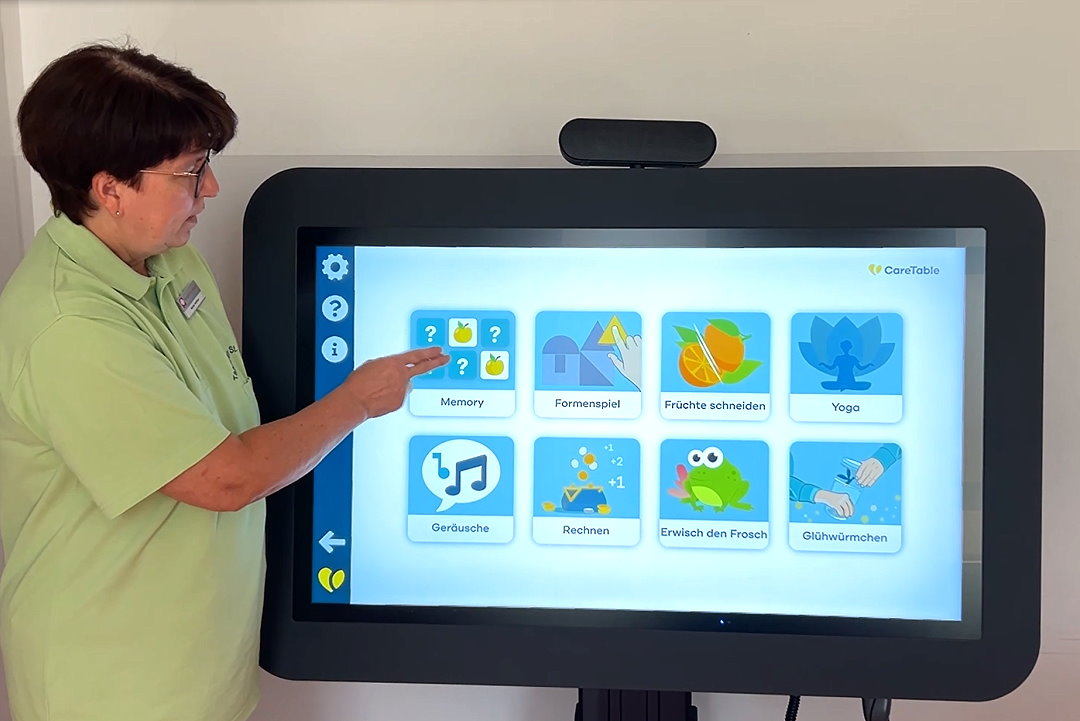 Beitragsbild zum Video Care Table - Übungen